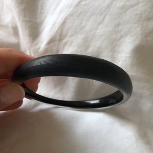 Alexis Bittar black translucent bracelet